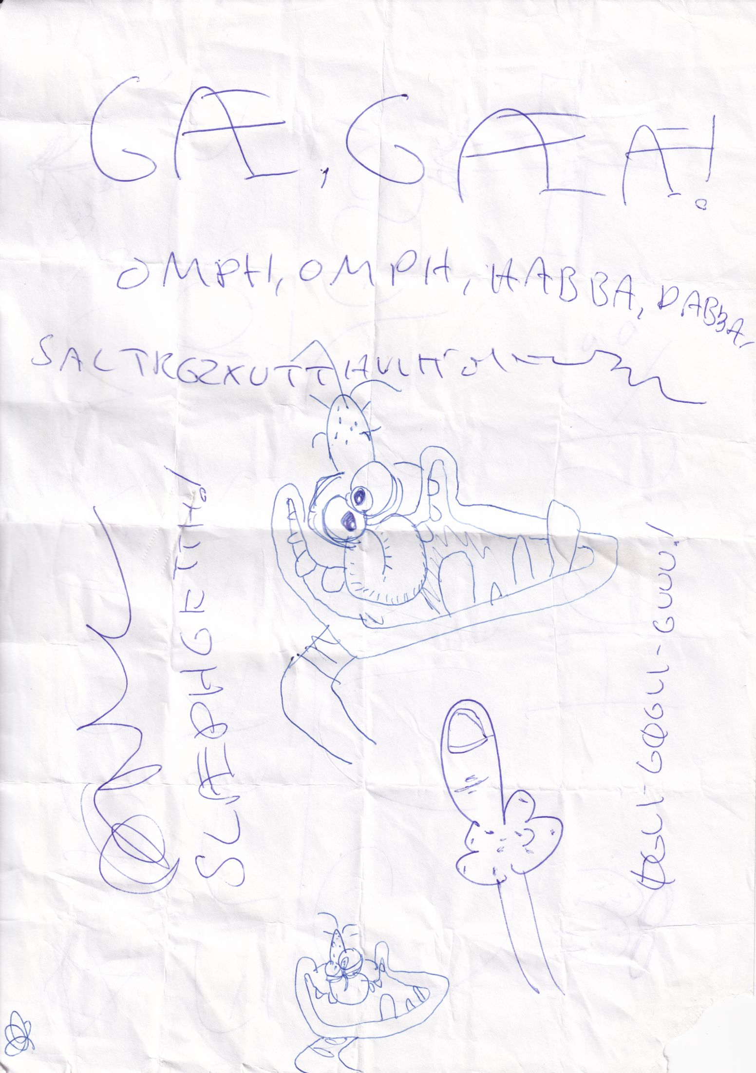 Letter 1 page B