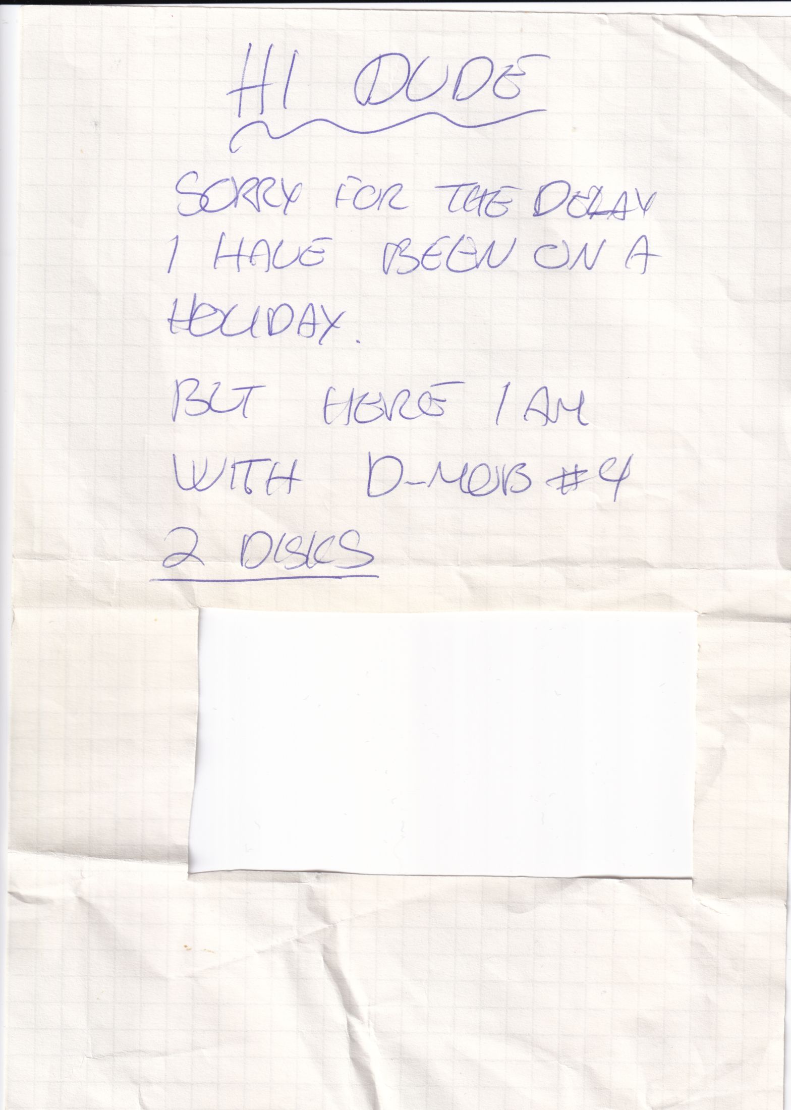 Letter 3 page B