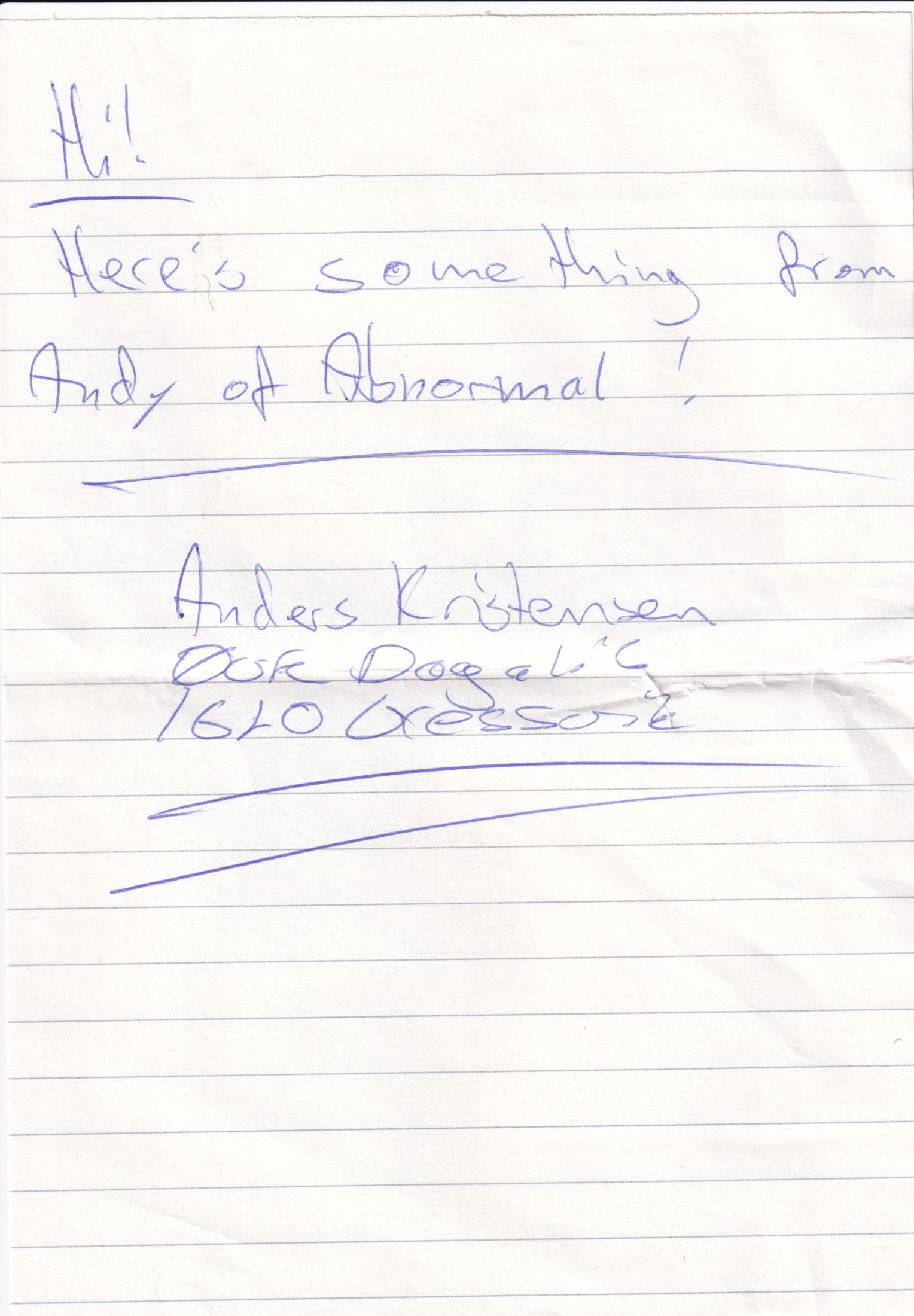 Letter