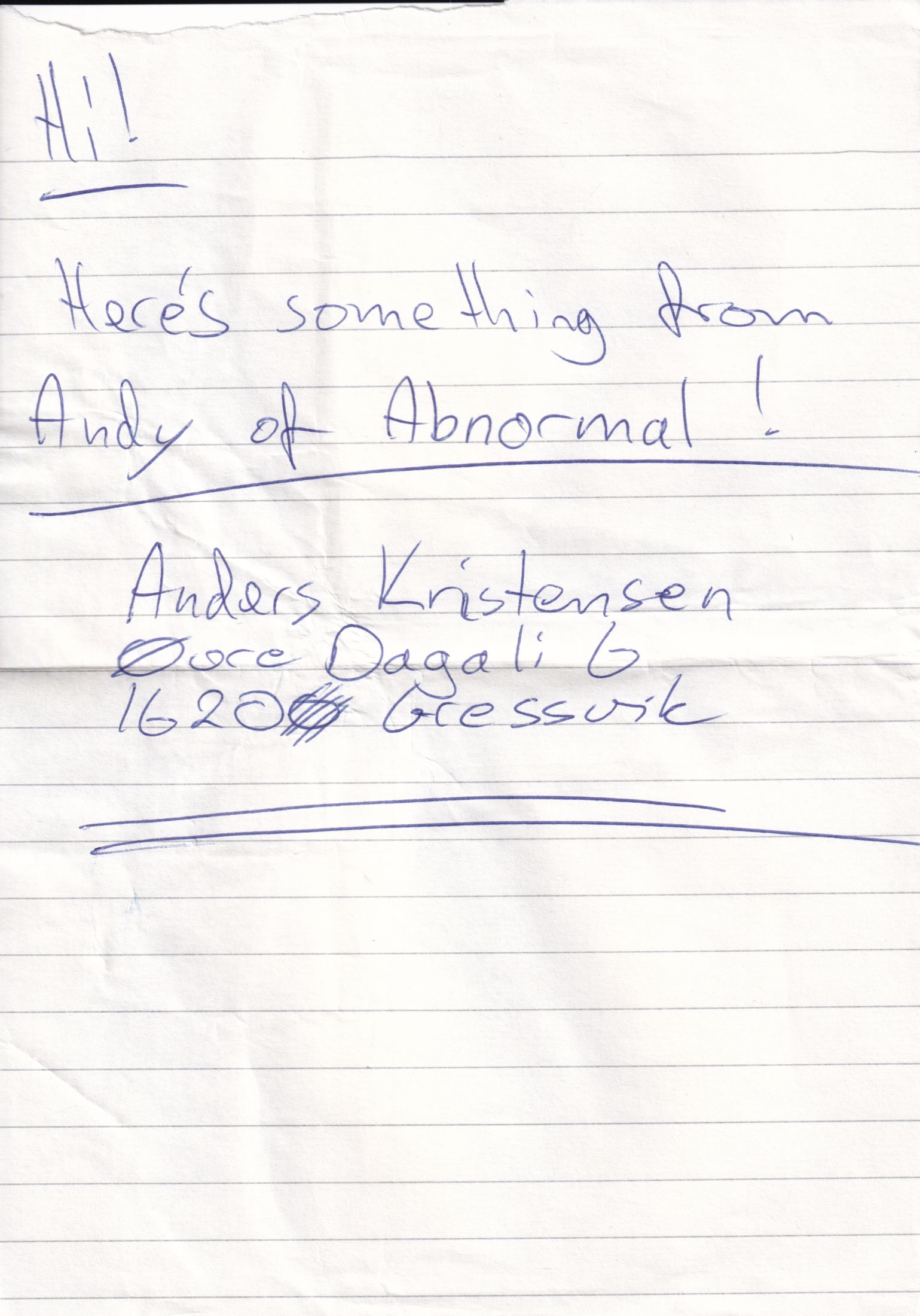 Letter