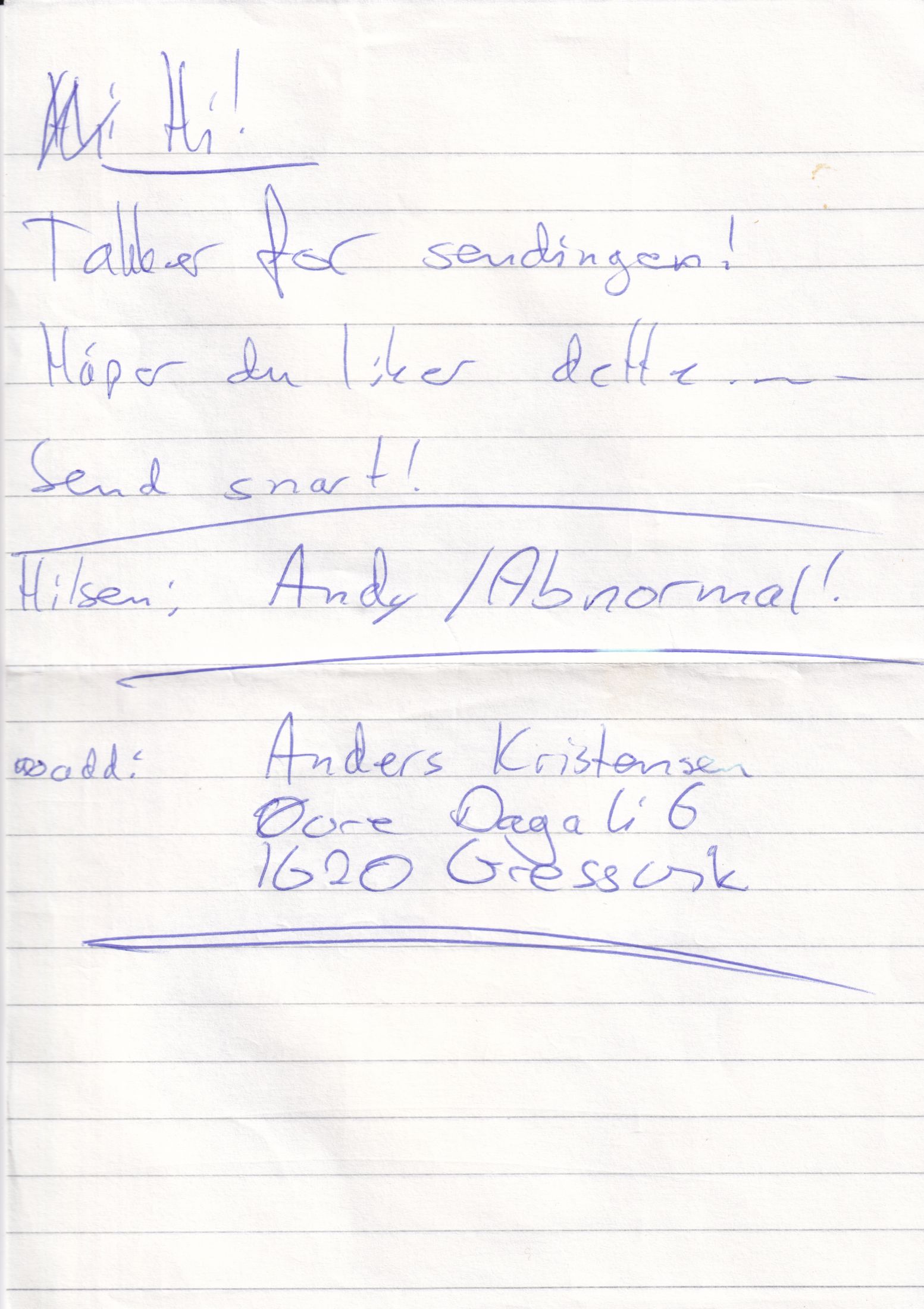 Letter