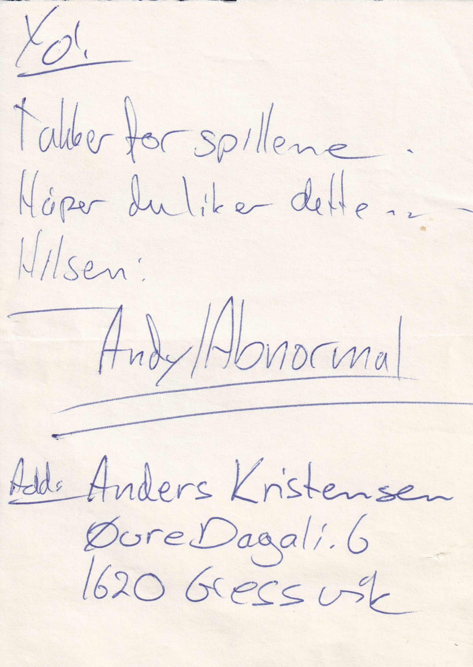 Letter