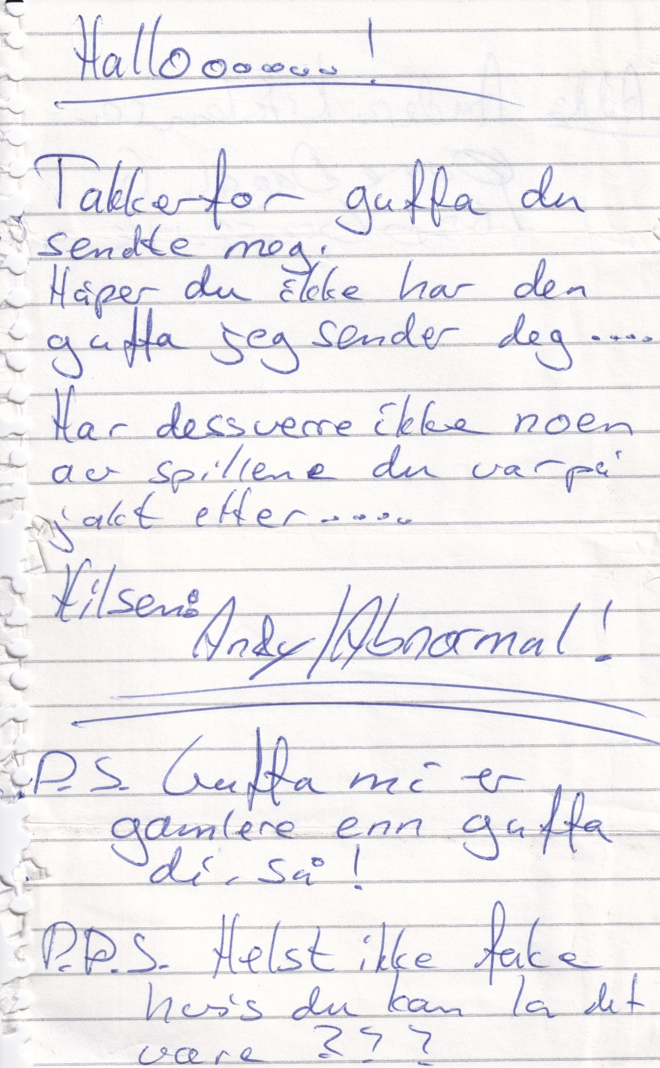 Letter 