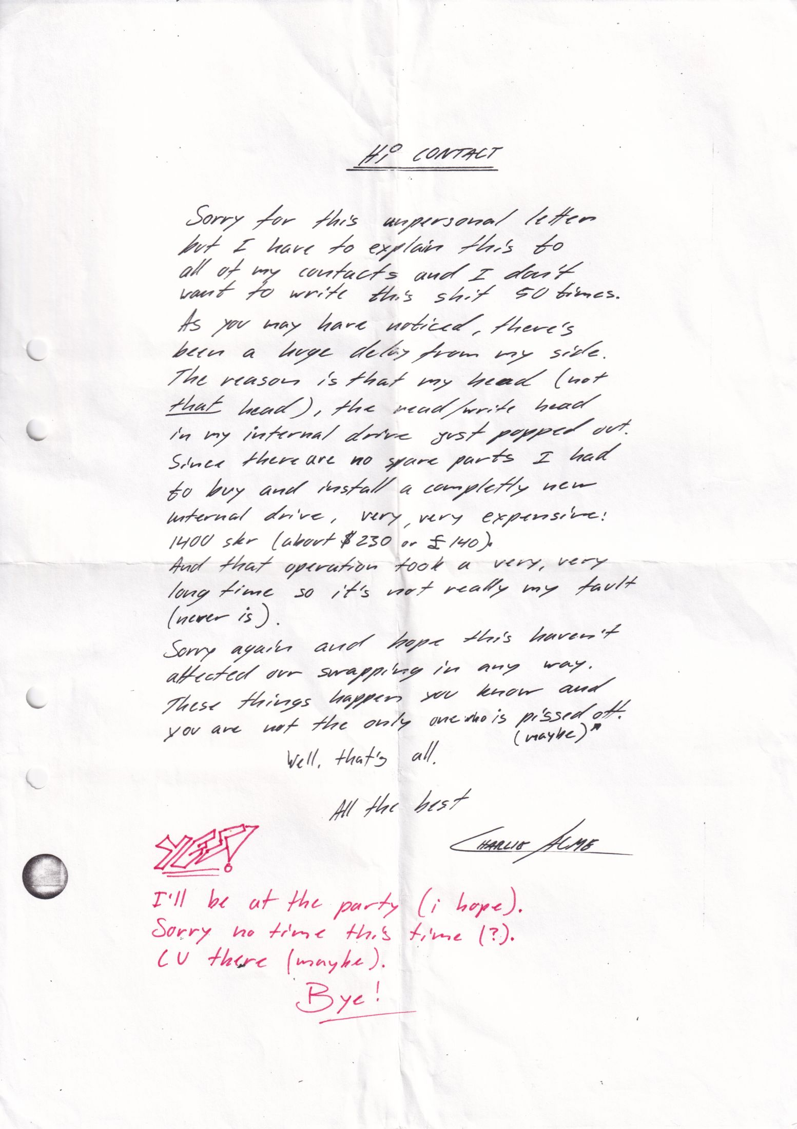 Letter 2
