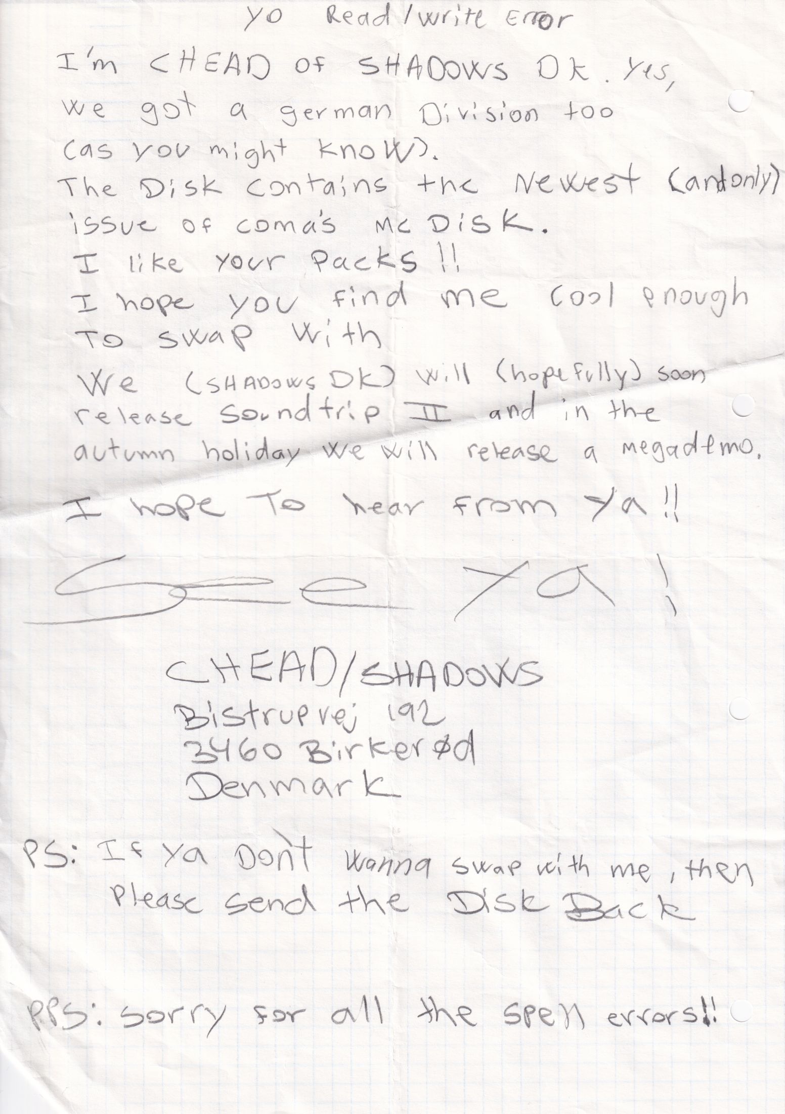 Letter 1