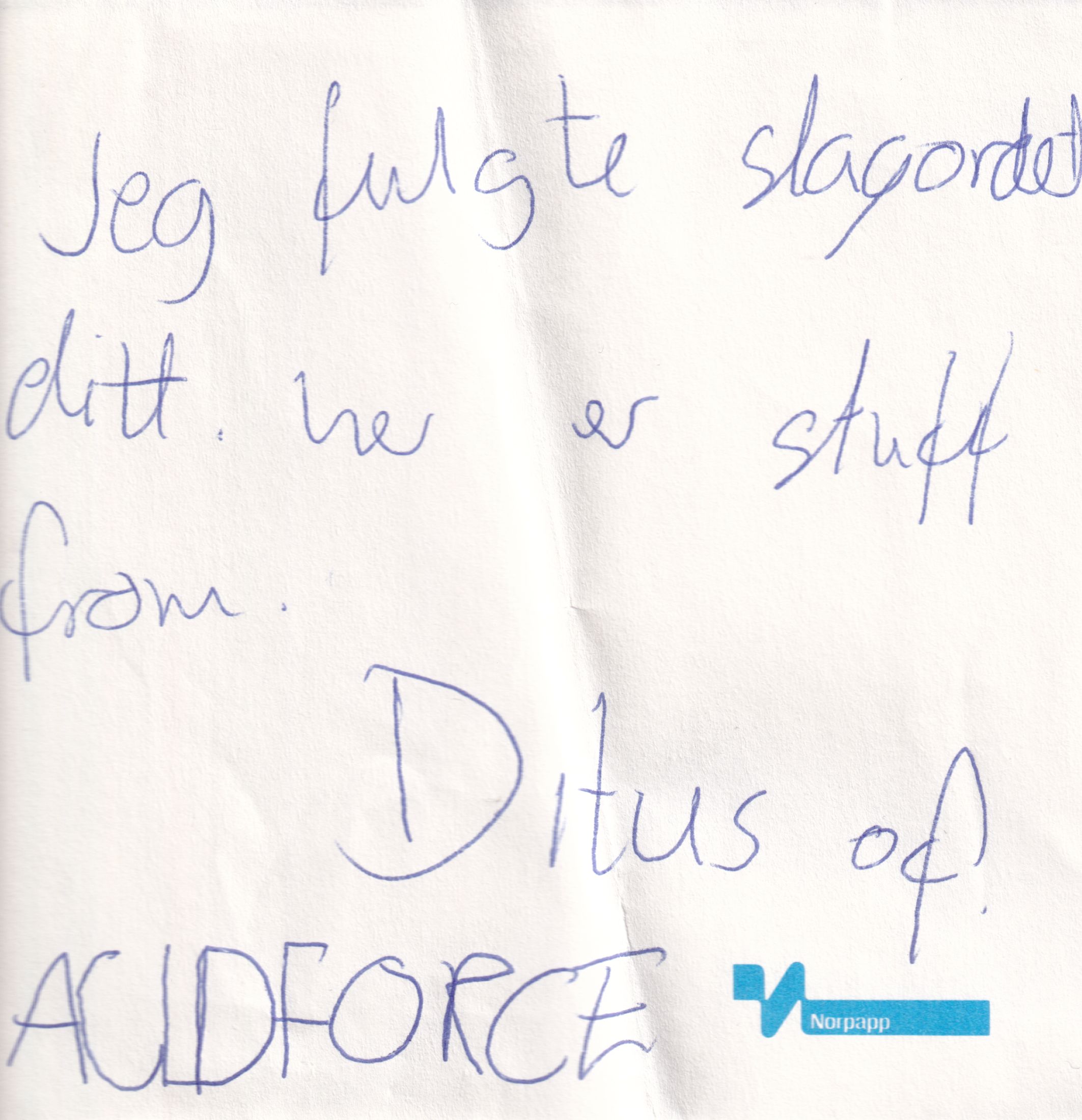 Letter 2