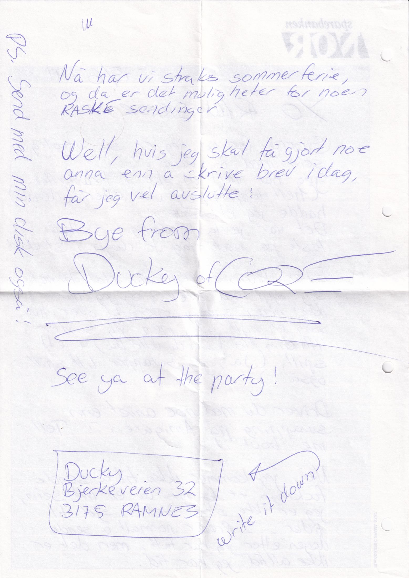 Letter 3 page B