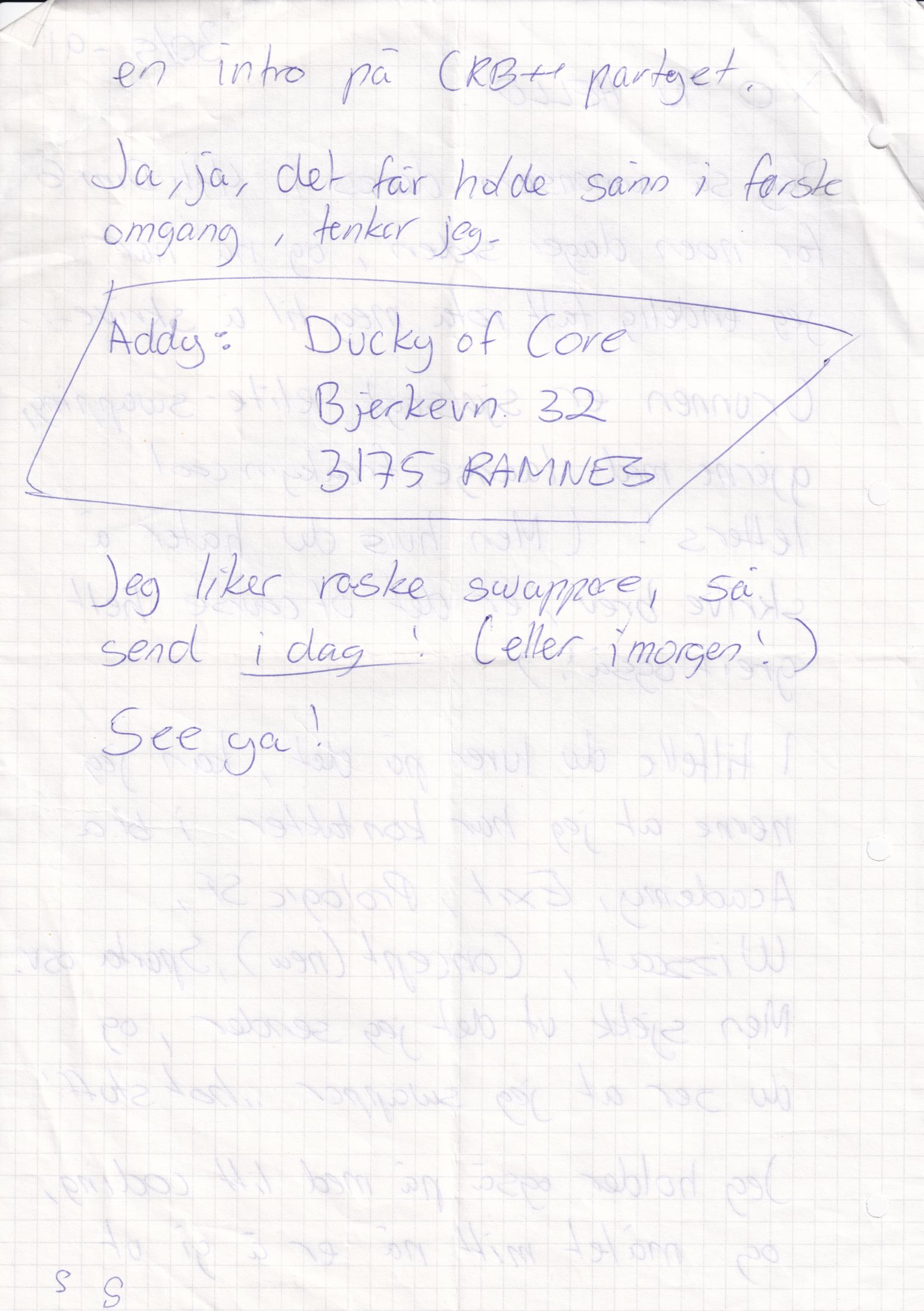Letter 3 page B