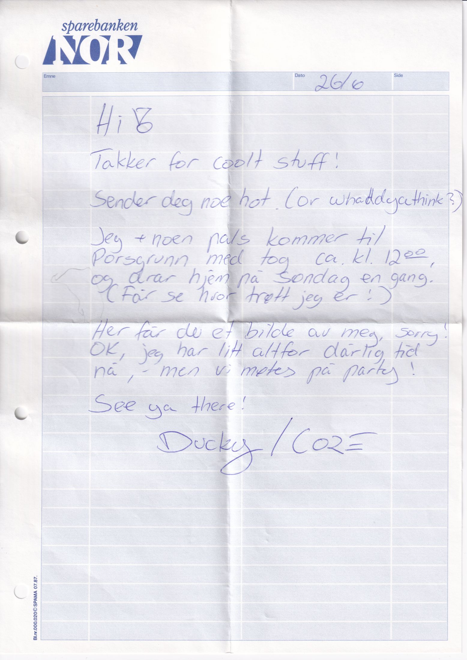 Letter 3 page B