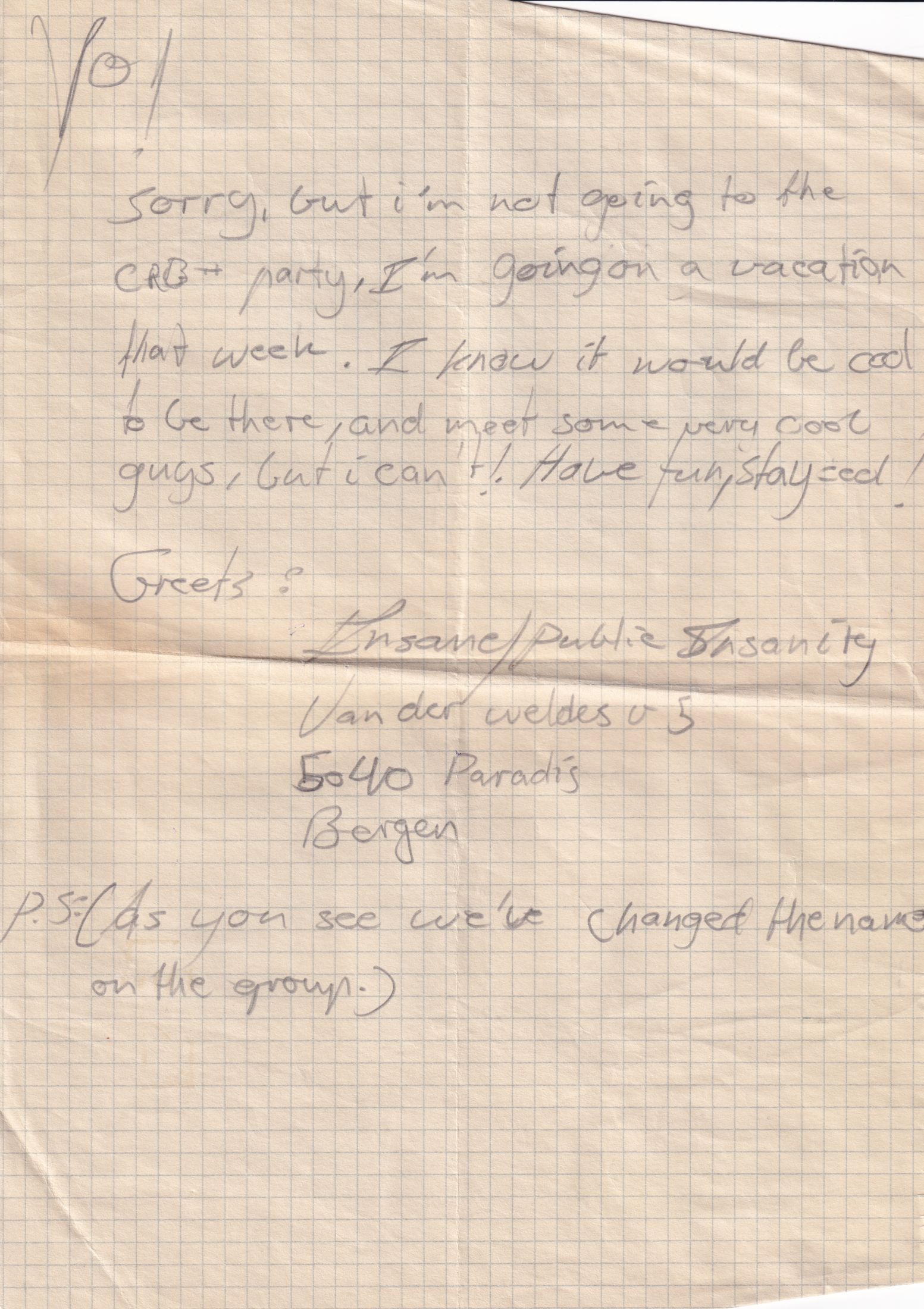 Letter 2