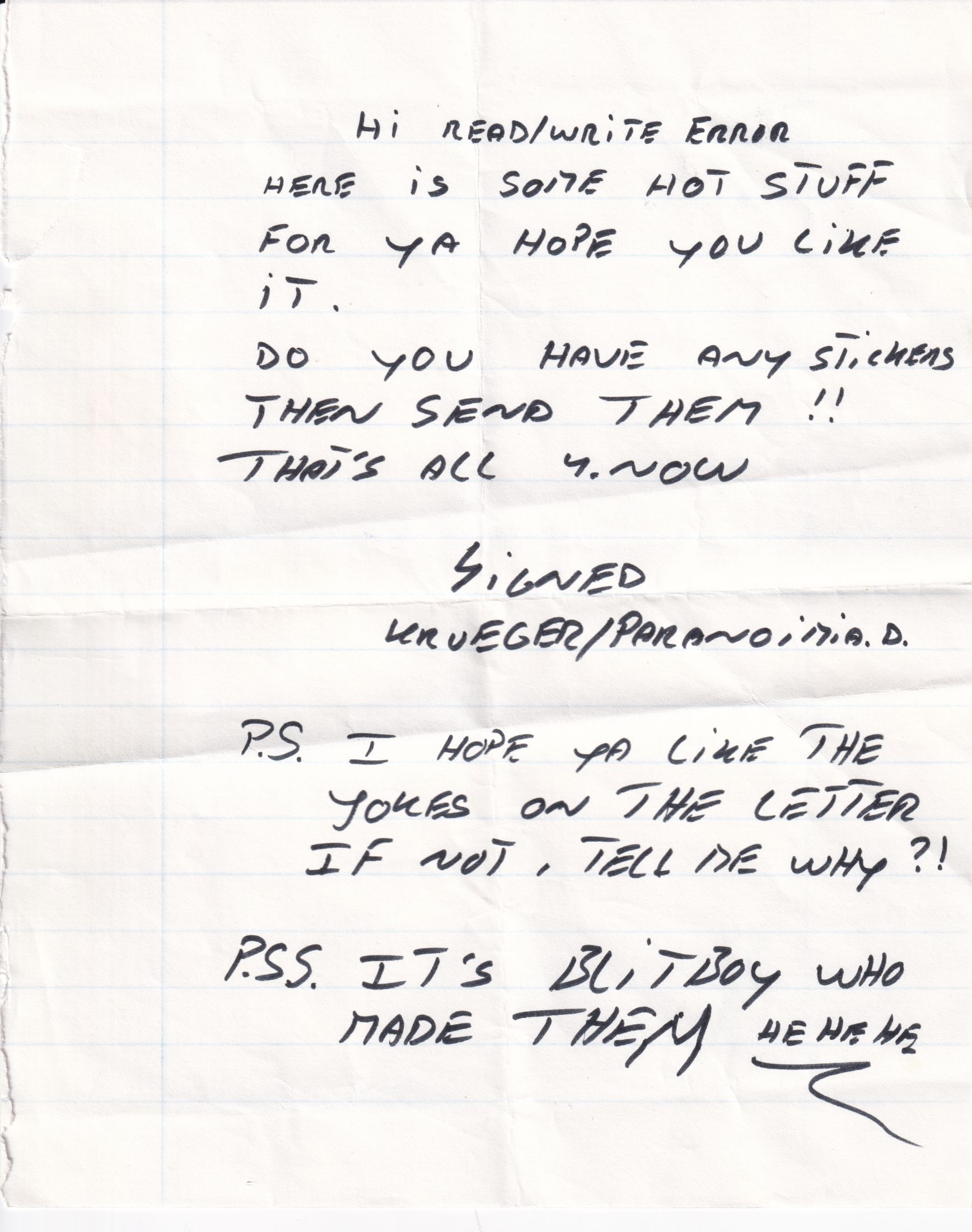 Letter 3 page B