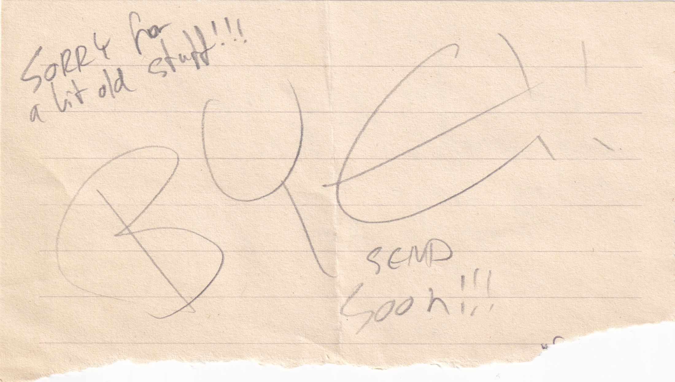 Letter 3 page B