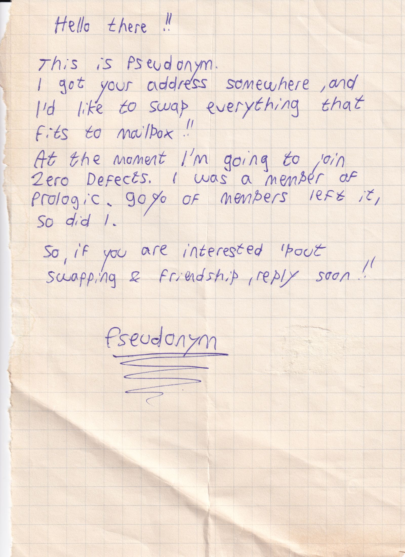 Letter 2
