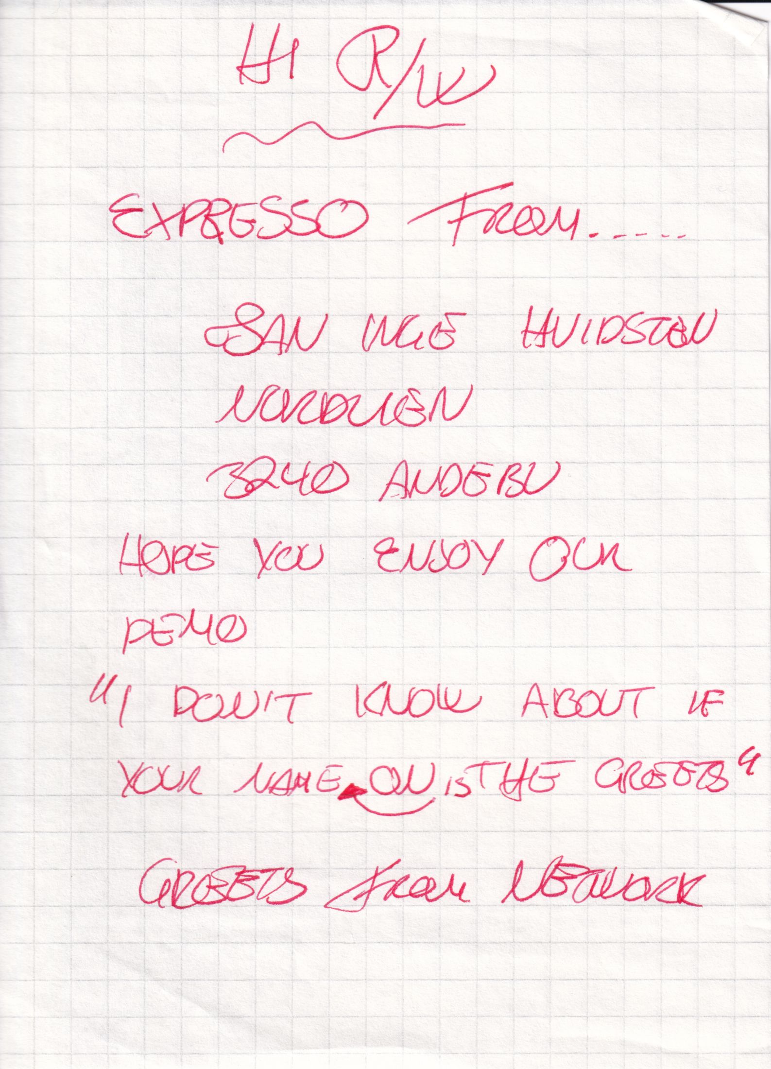 Letter 2