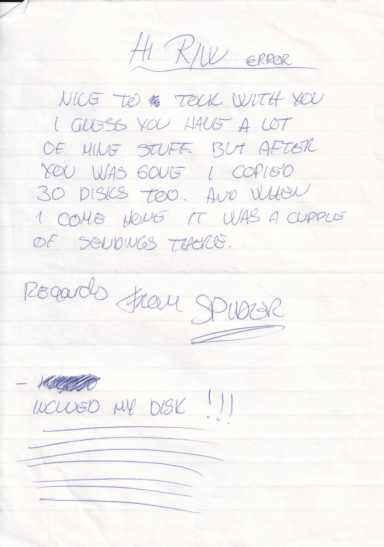 Letter 2