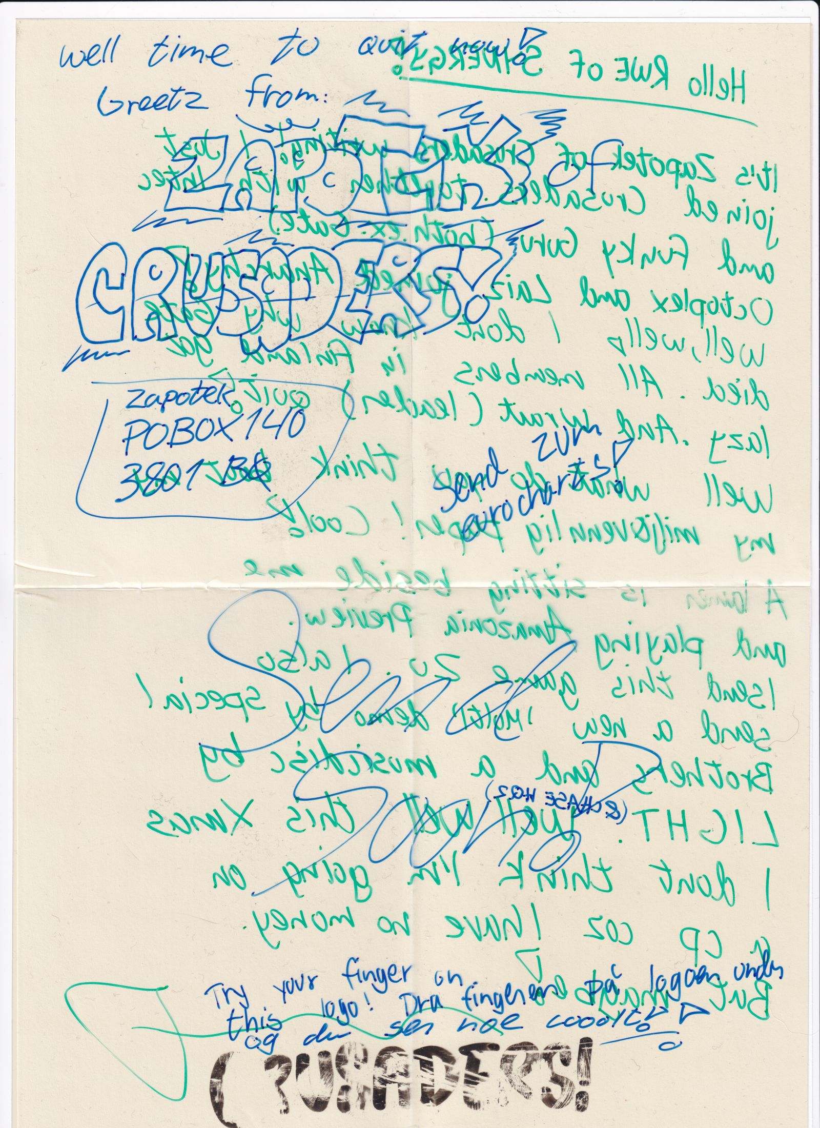 Letter 3 page B
